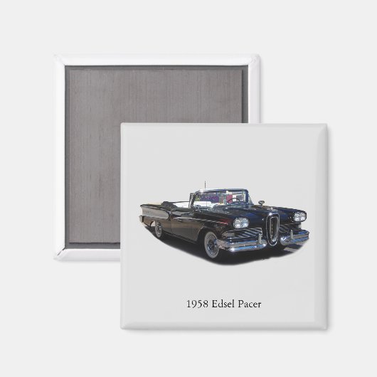 1958 Edsel Pacer magnet (Voorkant / Achterkant)