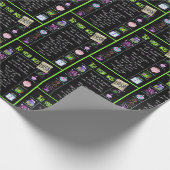 1958 Geboortejaar Trivia Cadeaupapier (Hoek)