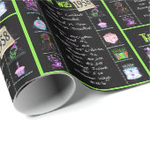 1958 Geboortejaar Trivia Cadeaupapier (Rol Hoek)