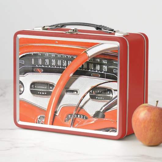 1958 Klassiek Autodashboard (In situ)