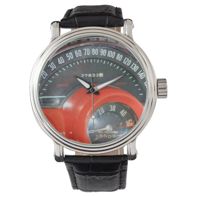 1958 Klassieke Sportauto Horloge (Voorkant)