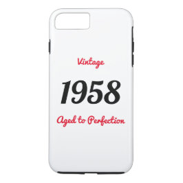  1958 met perfecte geboortegrond iPhone XS max hoesje