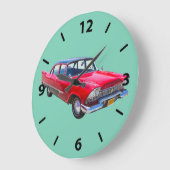 1958 Plymouth Savoy Classic Antique Car Grote Klok (Hoek)