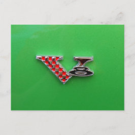 1958 Plymouth V8 Briefkaart