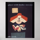 1958 Poster van de boekweek van kinderen (Voorkant)