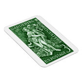 1958 Tuinieren + Tuinbouw Stempel Magneet (Rechterzijde)