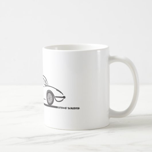 1959 1960 Chevrolet Corvette Hardtop Koffiemok (Rechts)