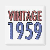 1959 60e verjaardag magneet (Voorkant)