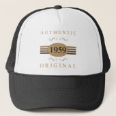 1959 Birthday Authentic Trucker Pet (Voorkant)