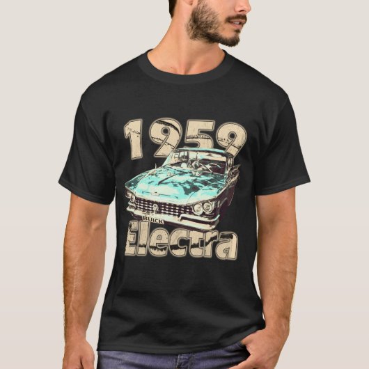 1959 Buick Electra Oldtimer T-shirt (Voorkant)