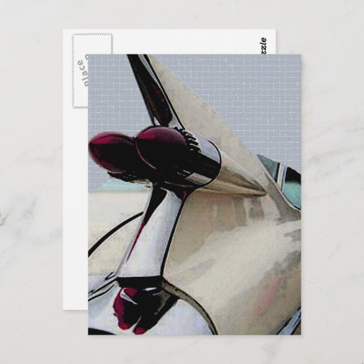 1959 CADDY FIN BRIEFKAART (Voorkant / Achterkant)