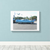 1959 Cadillac Canvas Afdruk (Insitu (Houten vloer))