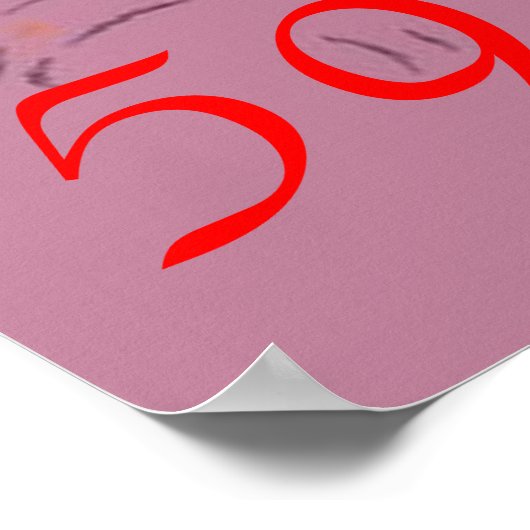 1959-Cadillac gladde stroom Poster (Hoek)