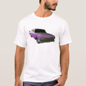 1959 Cadillac paars T-shirt (Voorkant)