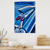 1959 Cadillac Poster (Keuken)