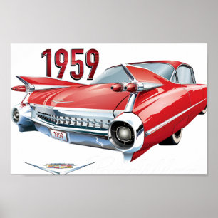 1959 Cadillac  Poster