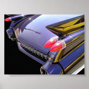 1959 cadillac poster