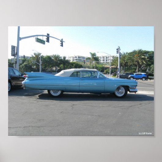 1959 Cadillac Poster (Voorkant)