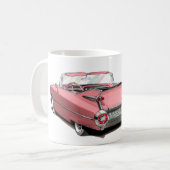 1959 Cadillac Roze auto Koffiemok (Voorkant links)