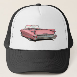 1959 Cadillac Roze auto Trucker Pet