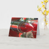 1959 Cadillac wenskaart Kaart (Gele Bloem)