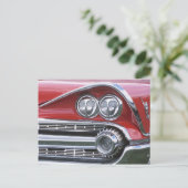 1959 Dodge Classic Car Grill Photography Briefkaart (Staand voorkant)
