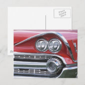 1959 Dodge Classic Car Grill Photography Briefkaart (Voorkant / Achterkant)