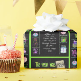 1959 Geboortejaar Trivia Cadeaupapier