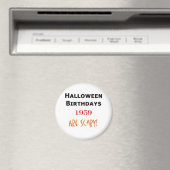 1959 Halloween Verjaardag Magneet (Insitu (Vaatwasser))