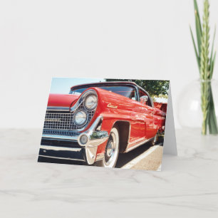 1959 het Continentale Convertibele Wenskaart van Kaart