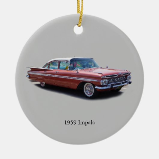 1959 Impala ornament (Voorkant)