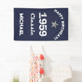 1959 Klassieke 60e verjaardagsviering Spandoek (Insitu)