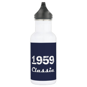 1959 Klassieke 60e verjaardagsviering Waterfles