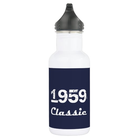 1959 Klassieke 60e verjaardagsviering Waterfles (Rechts)