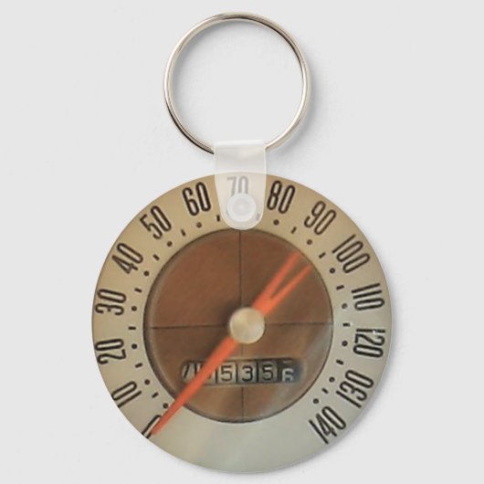 1959 Klassieke sportwagen Sleutelhanger (Voorkant)