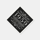 1959 Limited Edition Birthday Servet (Hoek)