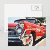 1959 Lincoln Continental Convertible Briefkaart (Voorkant / Achterkant)