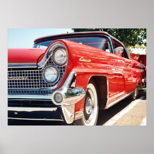 1959 Lincoln Continental Convertible Poster (Voorkant)