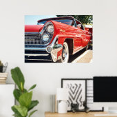 1959 Lincoln Continental Convertible Poster (Thuiskantoor)