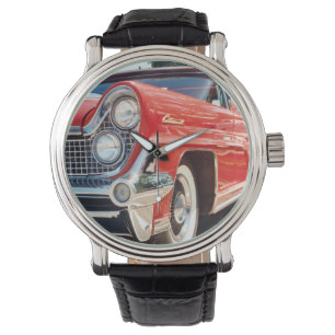 1959 Lincoln continentale  lederen riem Horloge