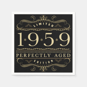 1959 Perfectly Aged 60th Birthday Servet