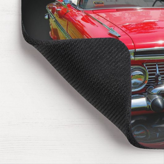 1959 Ragtop rood Muismat (Hoek)