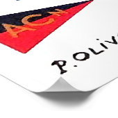 1959 Rouen Les Essarts Grand Prix Automobile Race Poster (Hoek)