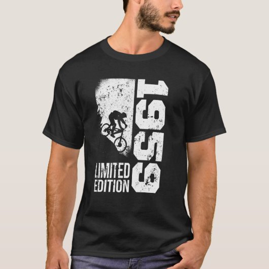  1959 Verjaardag fietsen MTB-Bicycles Mountai T-shirt (Voorkant)
