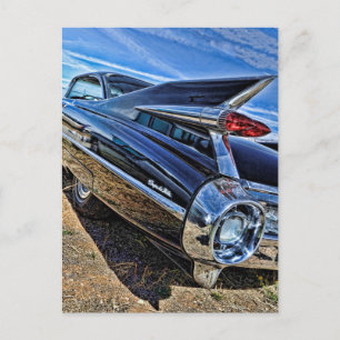 1959 warme walsdraad van de soort cadillac briefkaart