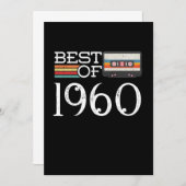 1960  60 e Jubileum op de geboorte Gift Kaart (Voorkant / Achterkant)