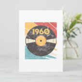1960 60e verjaardag van de viering van de geboort kaart (Staand voorkant)