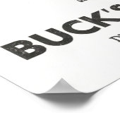 1960 Ad for Buck's Restaurant in Asheville, NC Poster (Hoek)