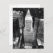 1960: An aerial view of a Chicago skyscraper Briefkaart (Voorkant / Achterkant)