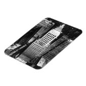 1960: An aerial view of a Chicago skyscraper Magneet (Linkerzijde)